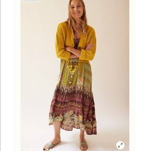 Anthropologie Lovett Tiered Tunic Dress (SMALL)